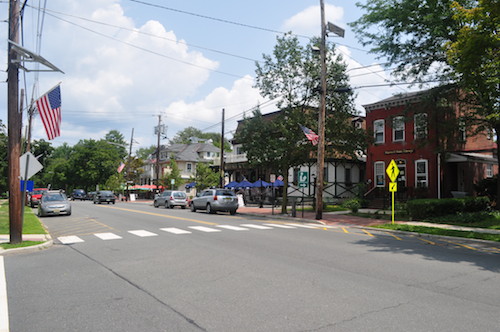 Broad Street in Hopewell NJ