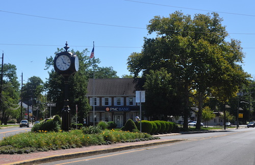 Town Clock in Yardville NJ